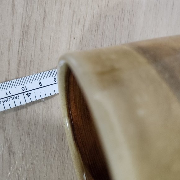 set of handmade pottery plant pots - Picture 3 of 3